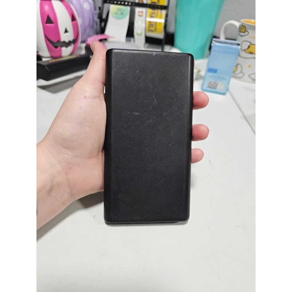HX120S2 Black Portable charger 20000mAh Power Bank Ultra Slim Fast Charging
